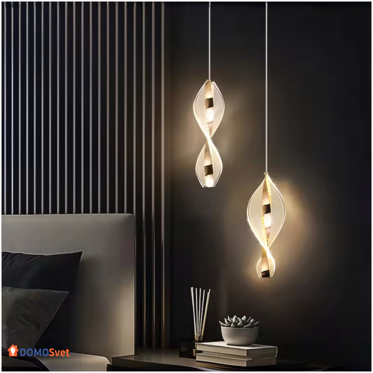 Люстра Twister 2 Pair Domosvet Design 250914-241798