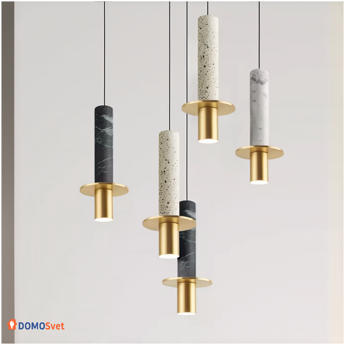 Люстра Marble Tube Lamp Domosvet Design 250914-241802