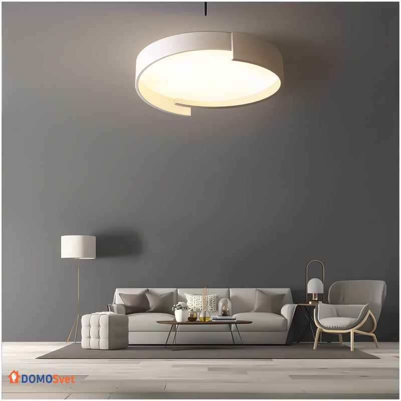 Стельова Люстра Circle Moony Led Lamp Domosvet Design 250914-241815
