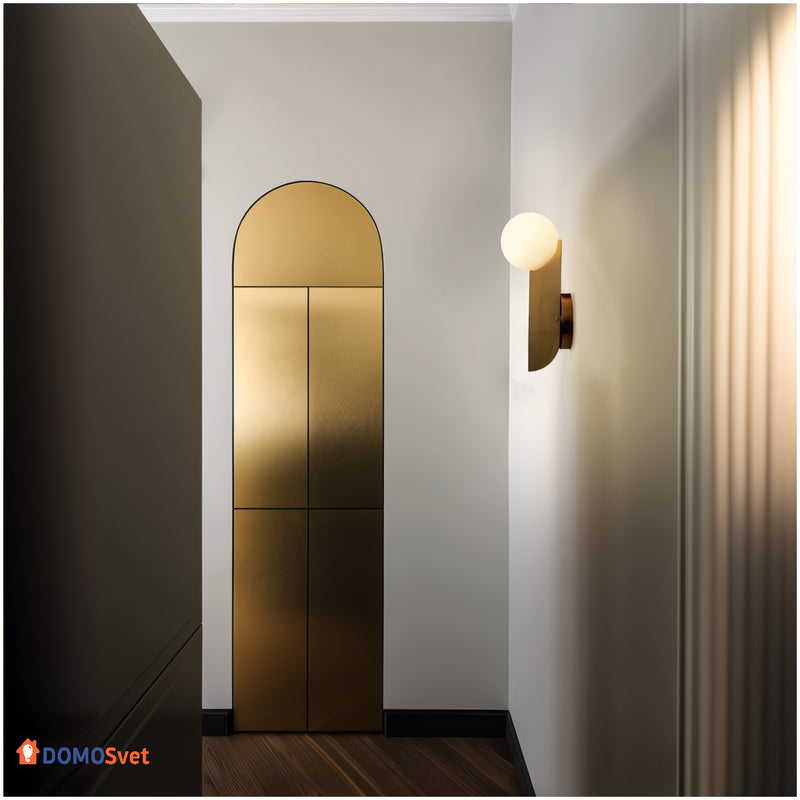 Настінні Бра Bollo Gold Domosvet Design 250914-241831