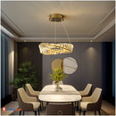 Люстра Gold Crystal Circle Domosvet Design 250914-241855
