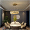Люстра Gold Crystal Circle Domosvet Design 250914-241855