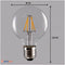 Лампа Едісона Led G80 6w 1800k Диммована Domosvet Design 25103-243588