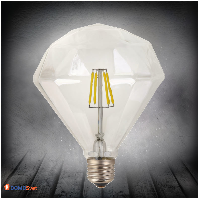 Лампа Едісона Led G95 X125mm 4w 2200k Domosvet Design 25103-243617