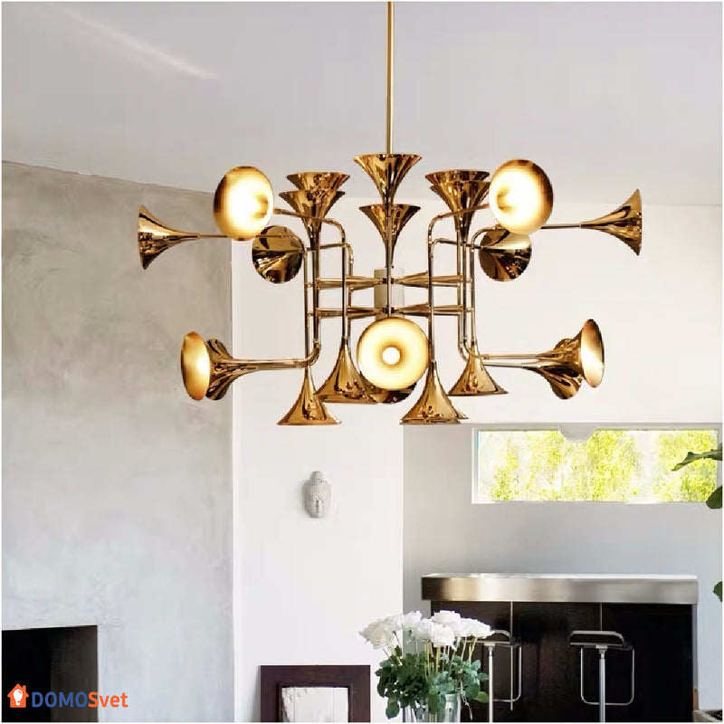Люстра Saxo Gold New Domosvet Design 25103-243779