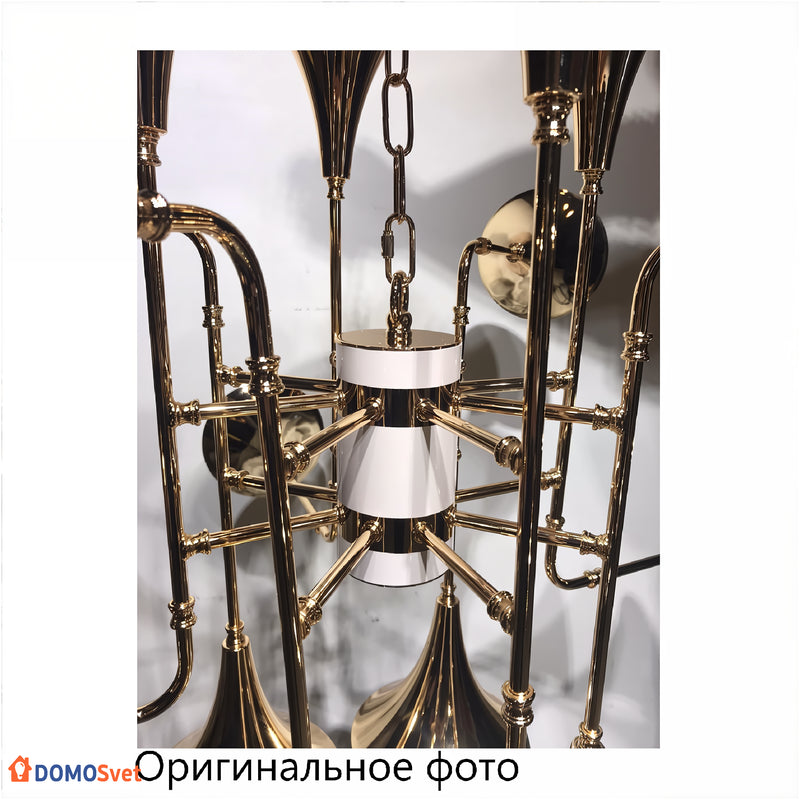 Люстра Saxo Gold New Domosvet Design 25103-243779