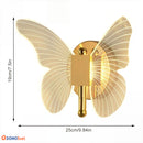 Бра Led Butterfly Clear Tricolor Domosvet Design 25103-244006