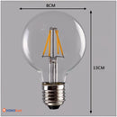 Лампа Едісона Led G80 6w 2700k Диммована Domosvet Design 25103-244007