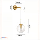 Бра Blob Gold Clear Domosvet Design 25103-244017