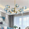 Люстра Glass Gold Blue Domosvet Design 25103-244020