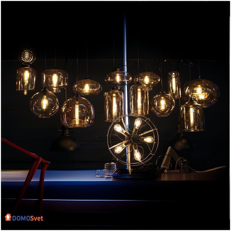 Підвіс Loft Glass Amber Domosvet Design 25103-244045