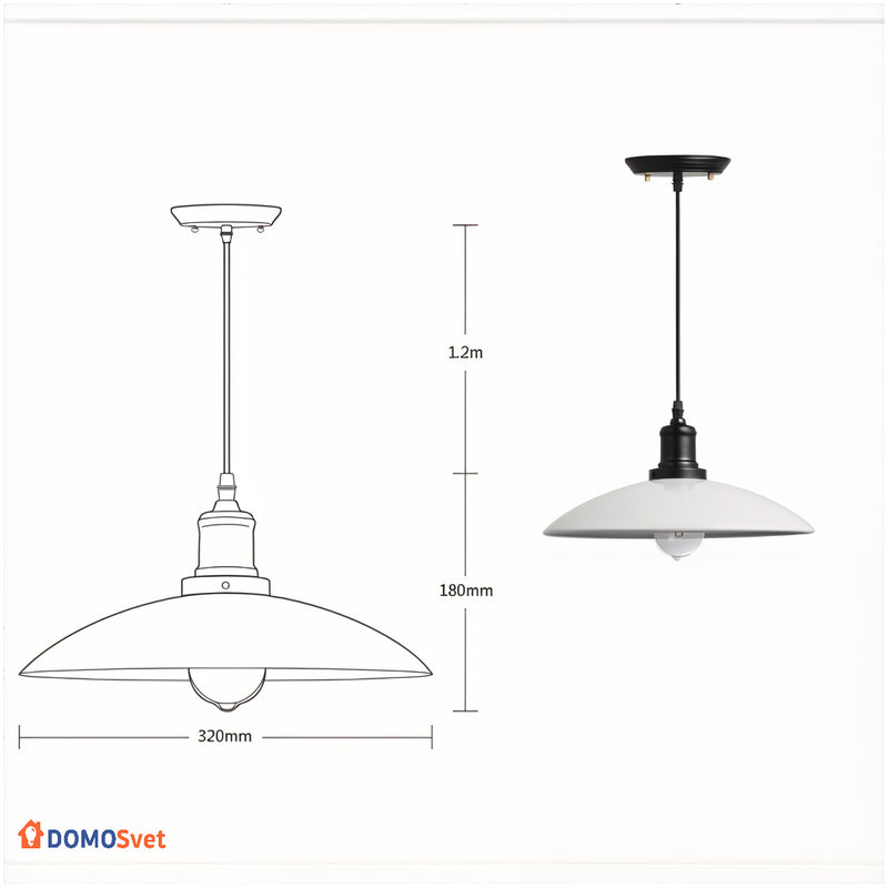 Підвіс Half Moon Domosvet Design 25103-244080