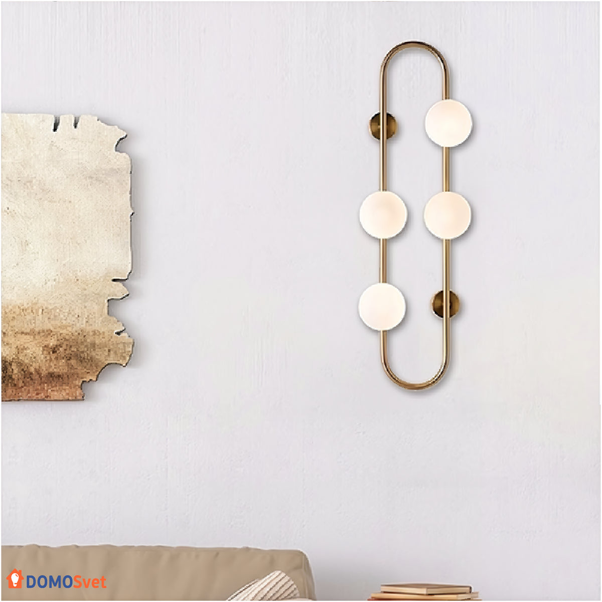 Бра Berry Gold White Domosvet Design 25103-244085