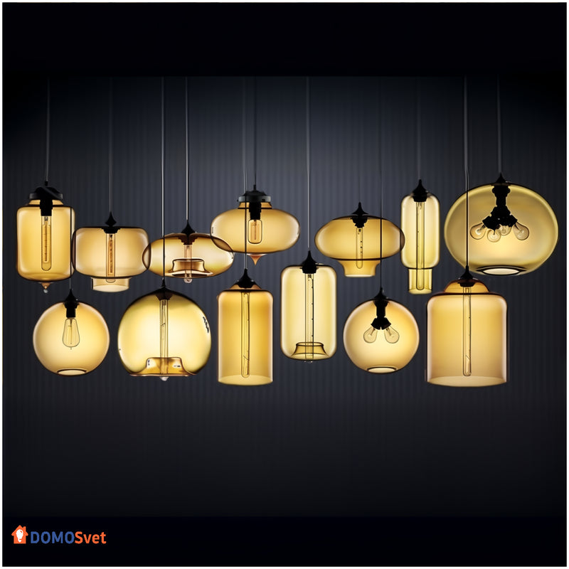 Підвіс Loft Glass Amber Domosvet Design 25103-244099
