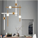 Підвіс Led Elements Gold White Domosvet Design 25103-244121