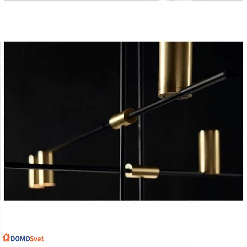 Люстра Led Black Gold Domosvet Design 25103-244129