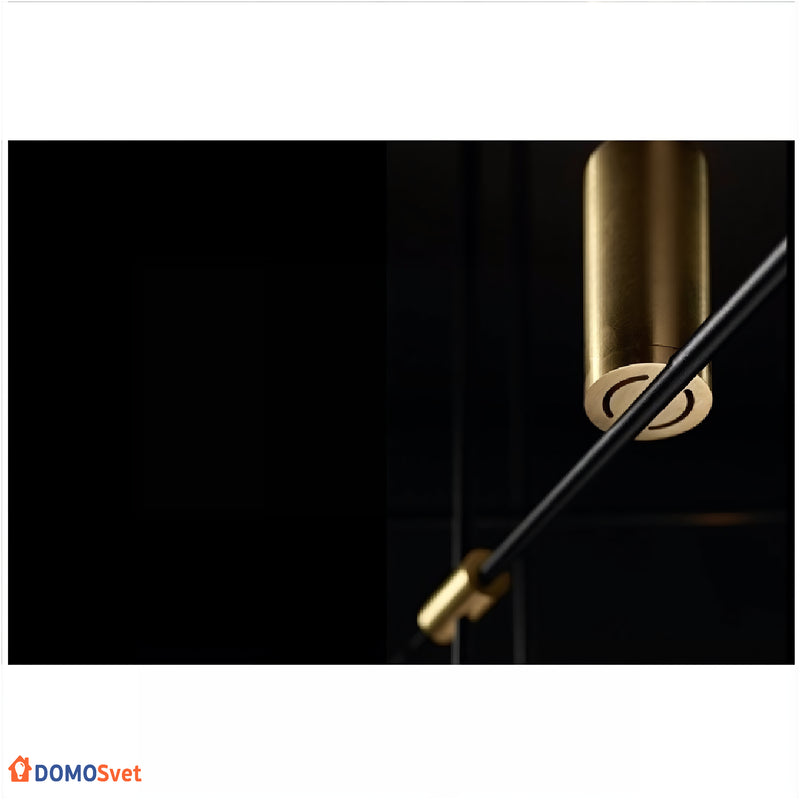 Люстра Led Black Gold Domosvet Design 25103-244129