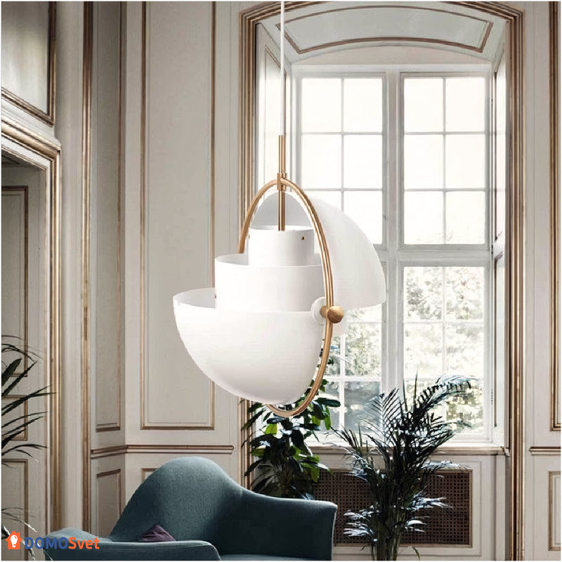 Підвіс Constructional Pyramid White Domosvet Design 25103-244132