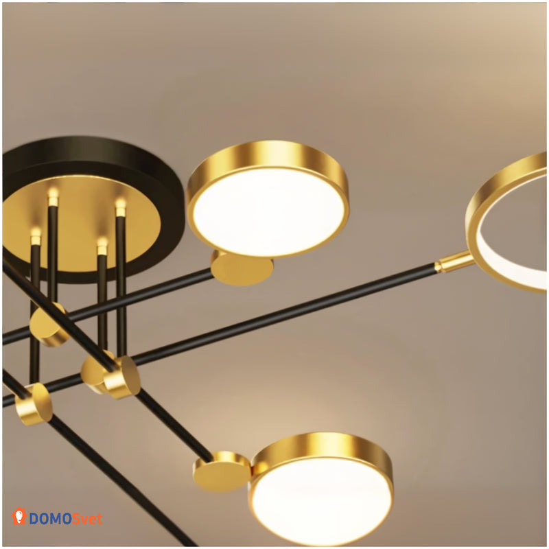 Люстра Led Circles Domosvet Design 25103-244153