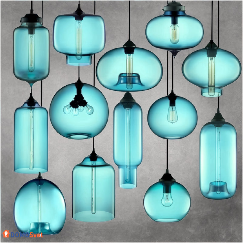 Підвіс Loft Glass Blue Domosvet Design 25103-244164