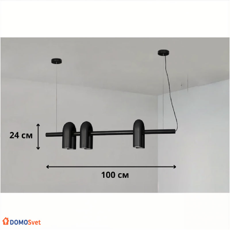 Люстра Led U-Shaped Domosvet Design 25103-244188
