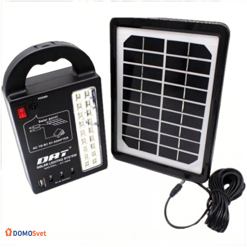 Автономна Зарядна Станція Power Bank Solar Domosvet Design 25103-244198