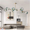 Люстра Glass Gold Blue Domosvet Design 25103-244201