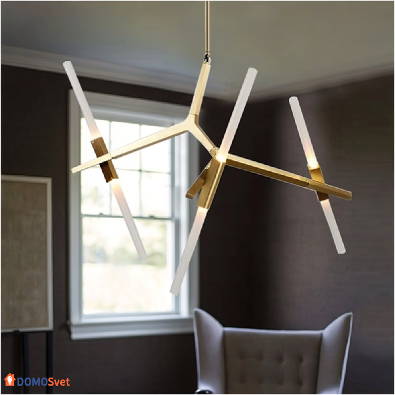Люстра Led Agnes Gold Domosvet Design 25103-244206