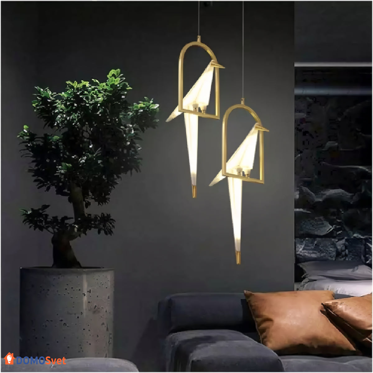 Підвіс Led Bird Domosvet Design 25103-244216