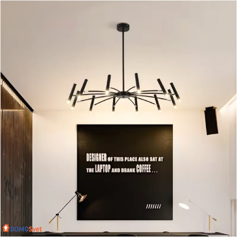 Люстра Dial Black Domosvet Design 25103-244218