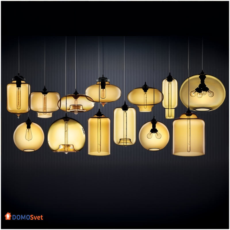 Підвіс Loft Glass Amber Domosvet Design 25103-244224