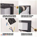 Настінний Вуличний Світильник Black Sensor Domosvet Design 25103-244226
