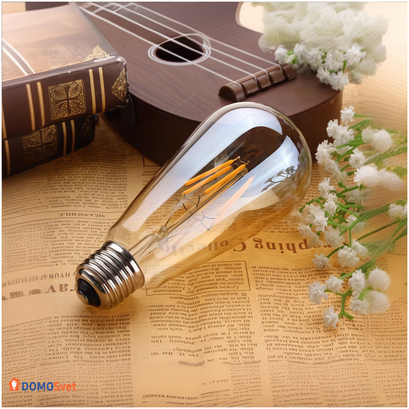 Лампа Edison Led St64 4w-2700k Domosvet Design 25103-244227
