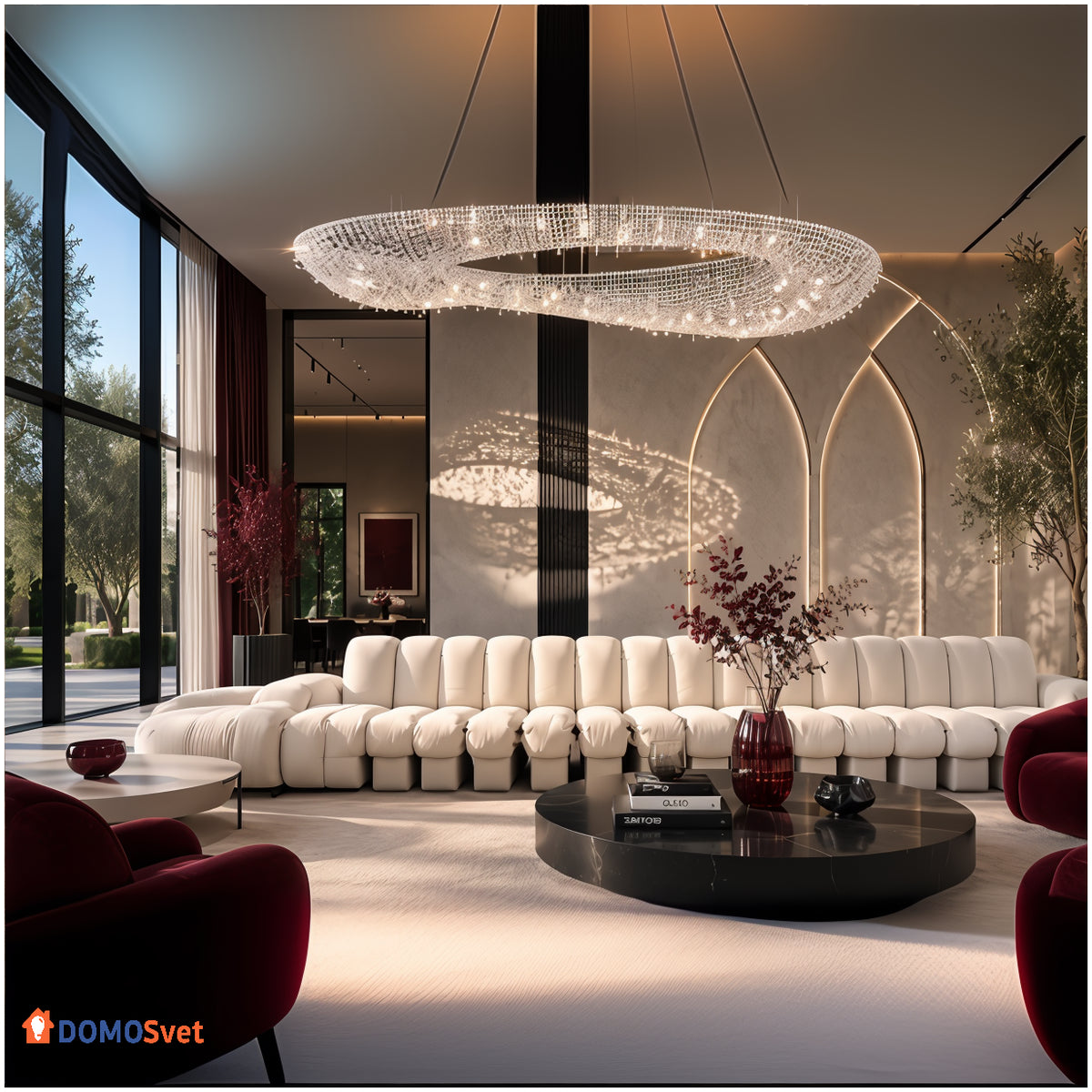 Люстра Celestia Crystal Domosvet Design 260814-248975