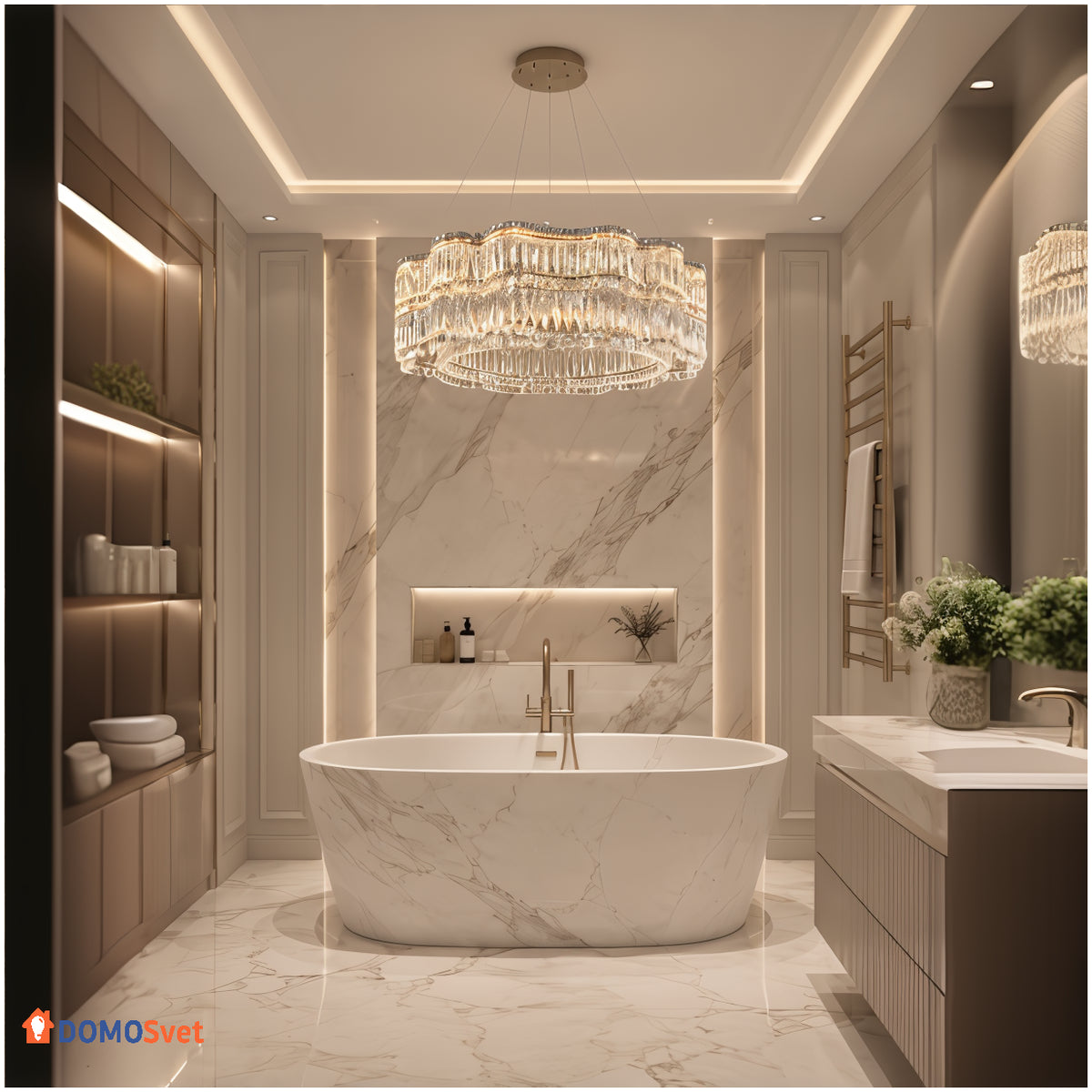 Люстра Royal Imperial Crystal Domosvet Design 260814-248978