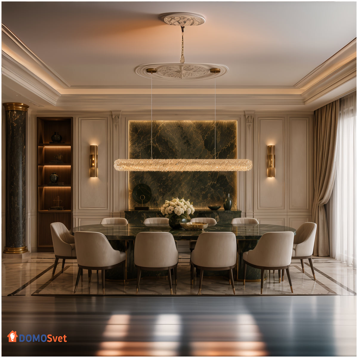 Люстра Crystal Domosvet Design 260814-248980