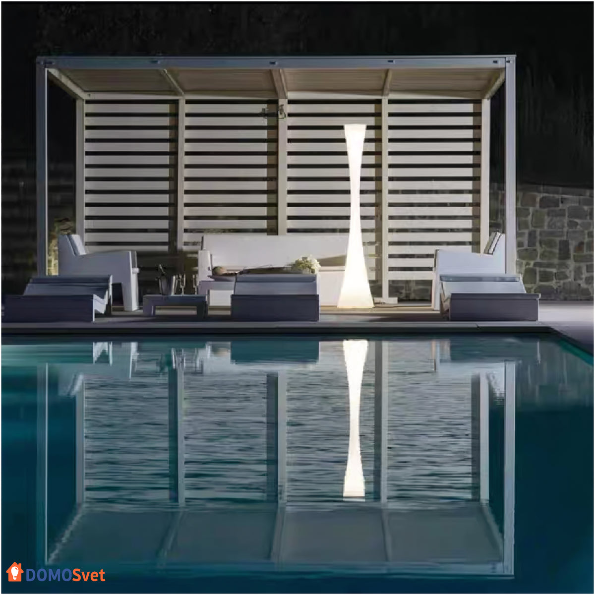 Торшер Plastic Floor Lamp Domosvet Design 260814-248995