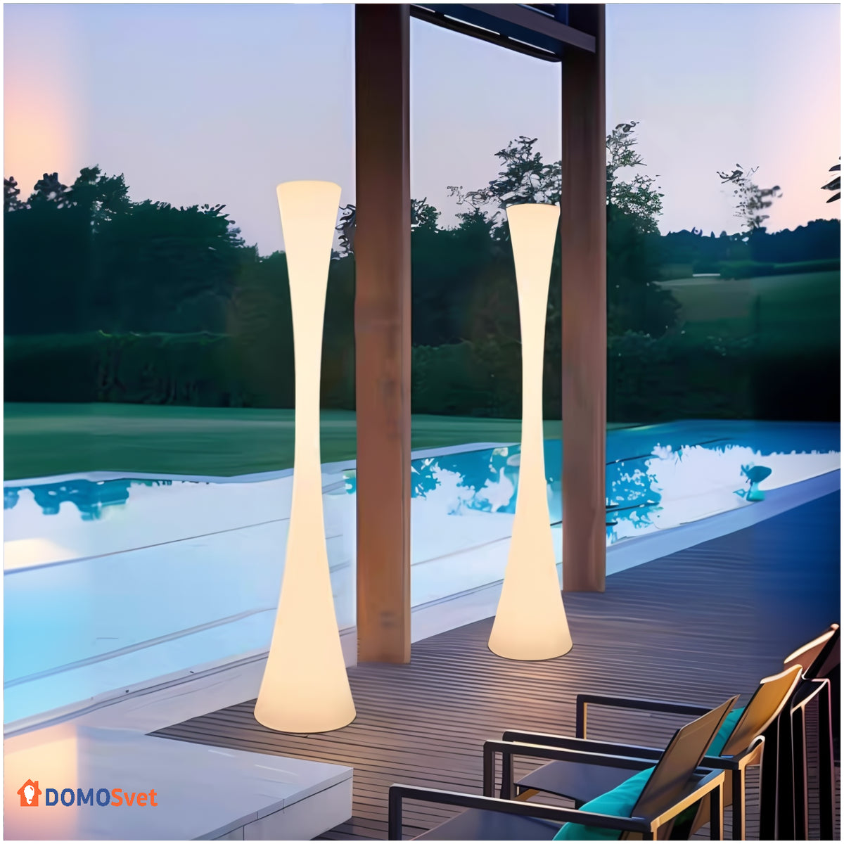Торшер Plastic Floor Lamp Domosvet Design 260814-248995
