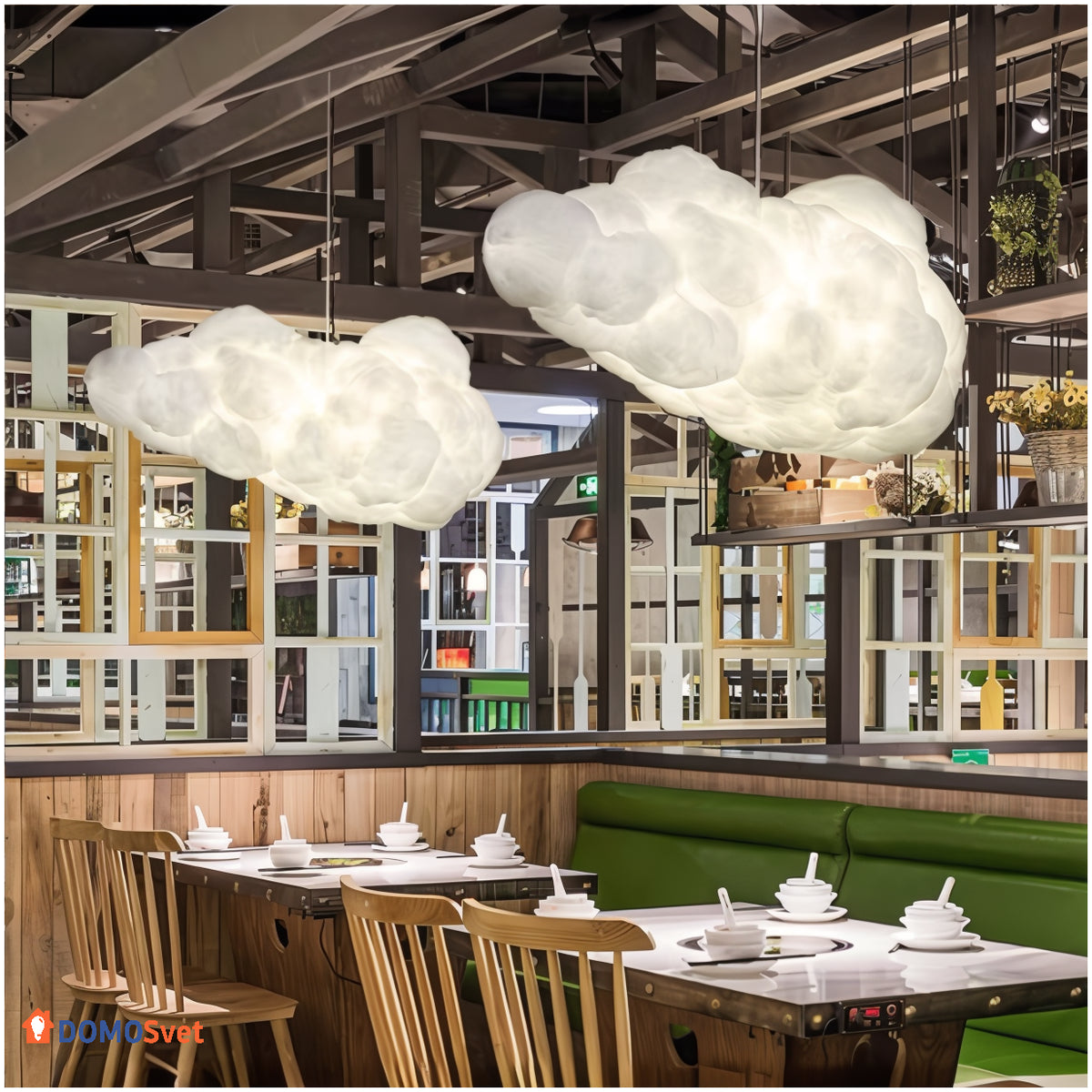 Люстра Fluff Lamp Domosvet Design 260814-248997