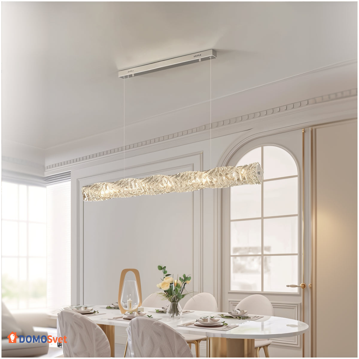 Люстра Spiry Crystal Led 120 Domosvet Design 260814-249005