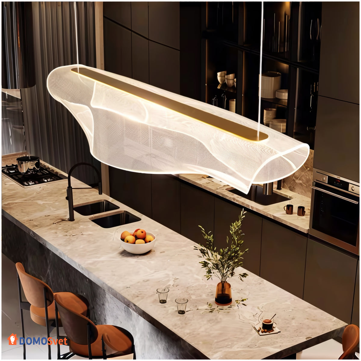 Люстра Notus Acrilium Lamp Domosvet Design 260814-249025
