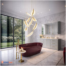 Люстра Golden Leaf Cascade Domosvet Design 260814-249039