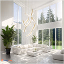 Люстра Golden Leaf Cascade Domosvet Design 260814-249039