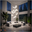 Люстра Golden Leaf Cascade Domosvet Design 260814-249039