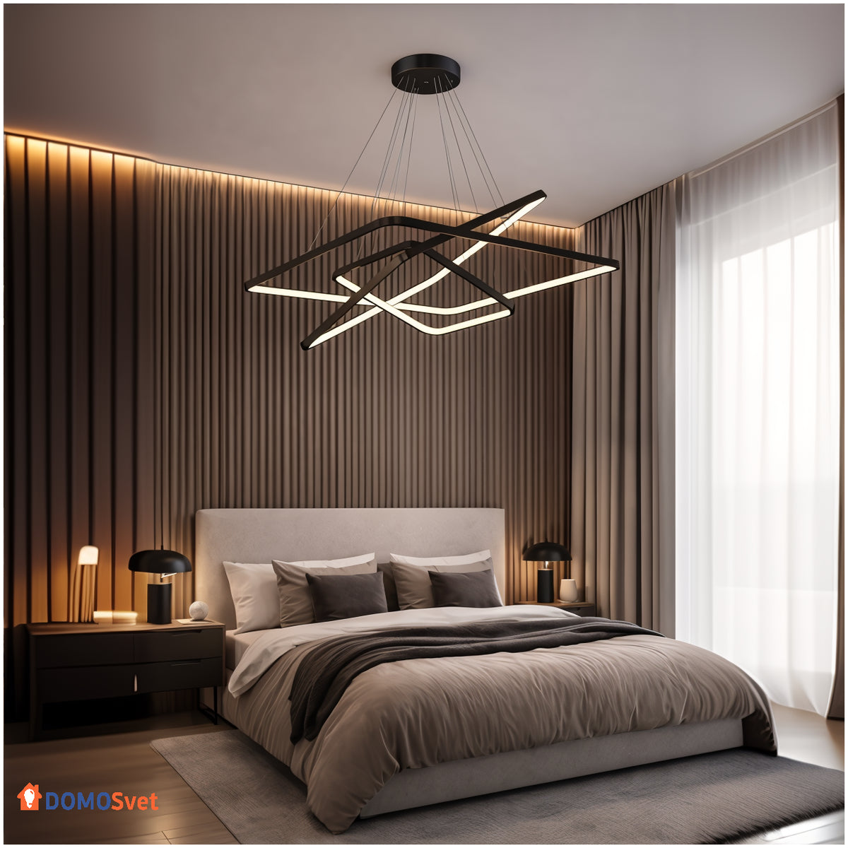 Люстра Contour Cube Lamp Domosvet Design 260814-249041