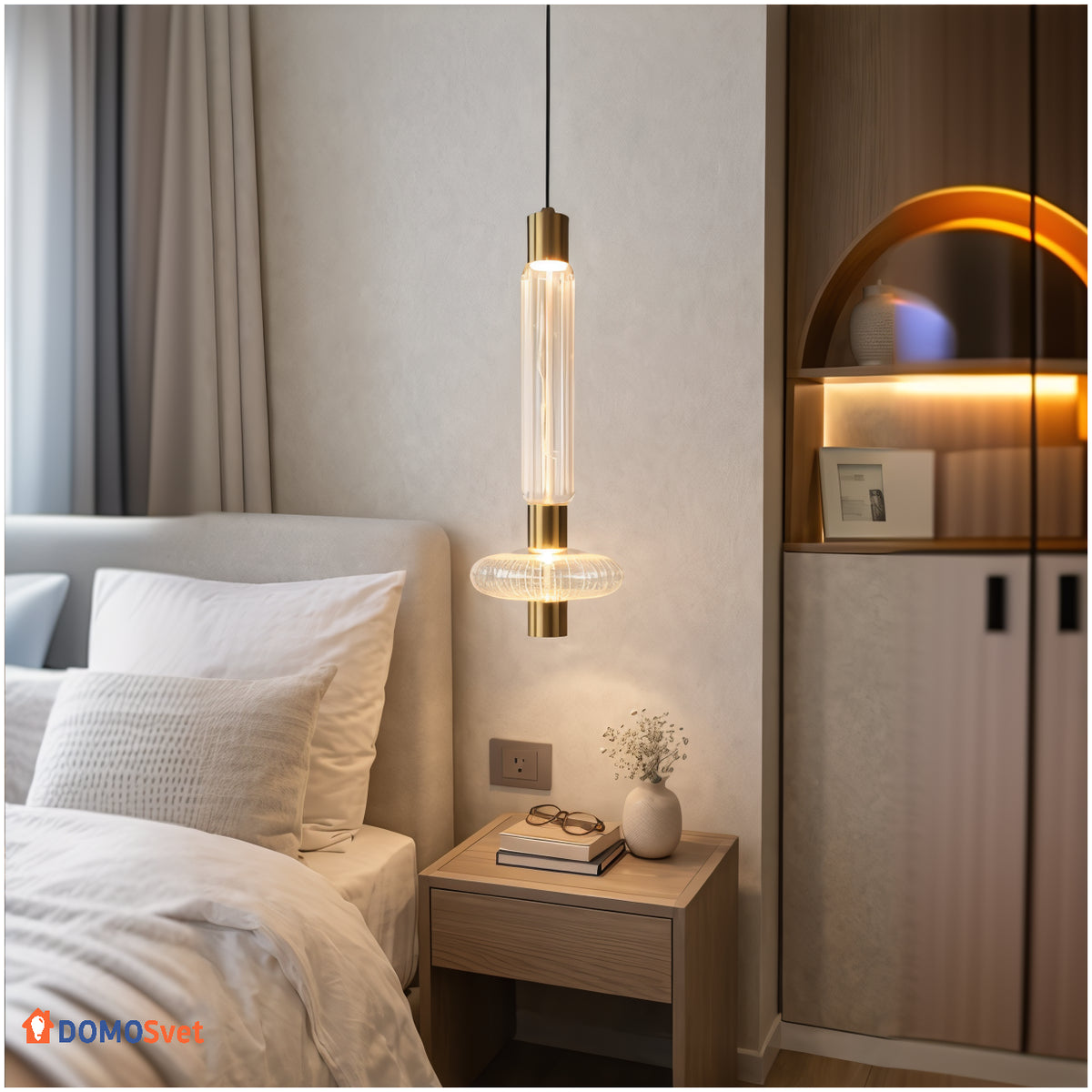 Люстра Veloro Tubus Domosvet Design 260814-249046