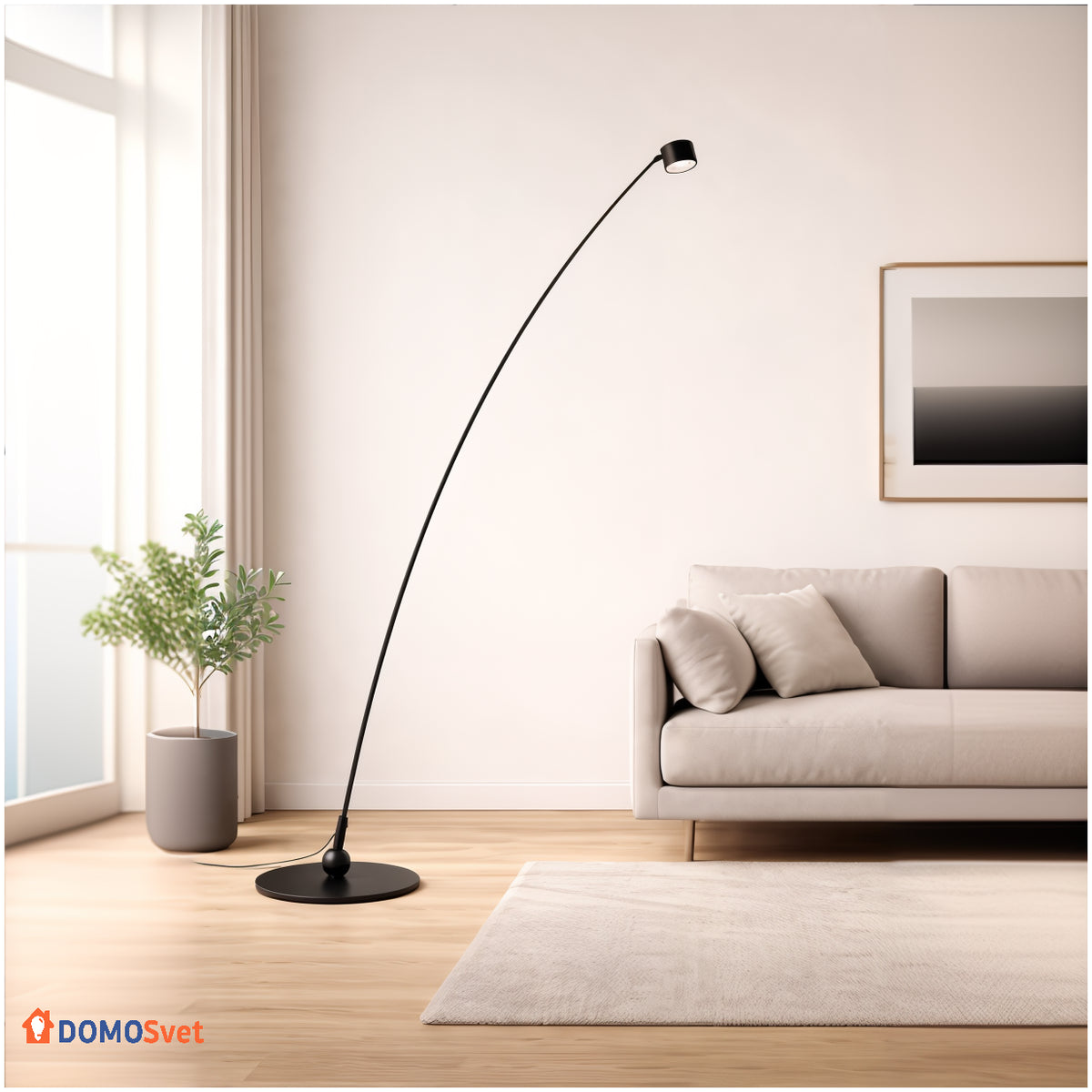 Торшер Для Підлоги Noir Line Domosvet Design 260814-249047