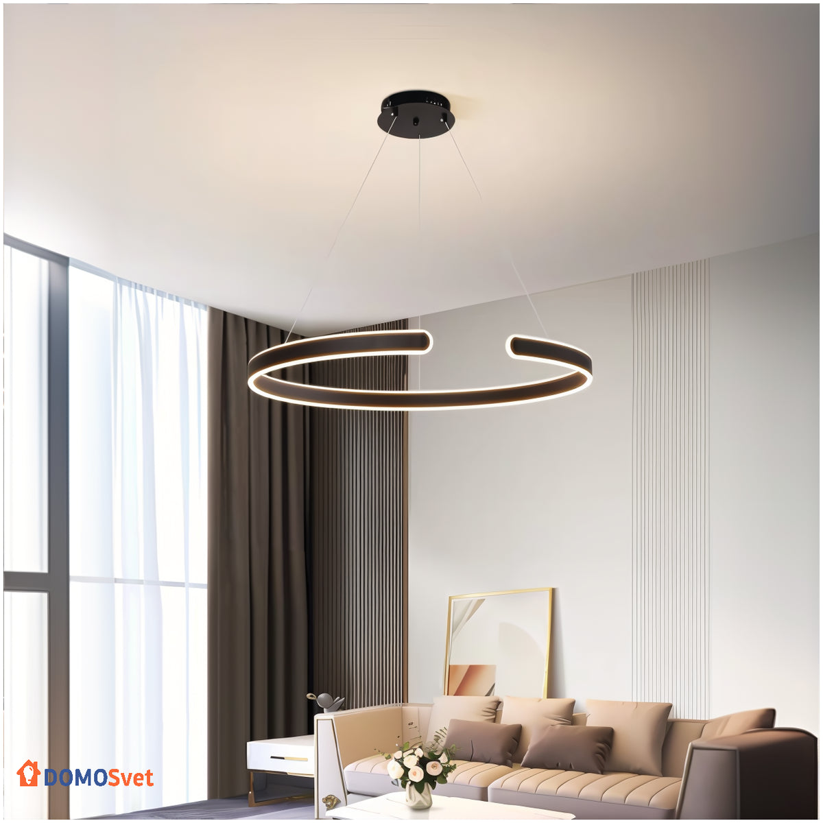 Люстра Glow Raund Domosvet Design 260814-249052