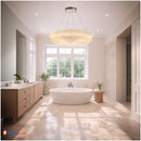 Люстра Crystal Halo Chrome Domosvet Design 260814-249065