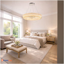 Люстра Crystal Halo Chrome Domosvet Design 260814-249065